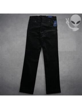 NWT Polo Ralph Lauren Black slim fit Corduroy Pants Size 30x32